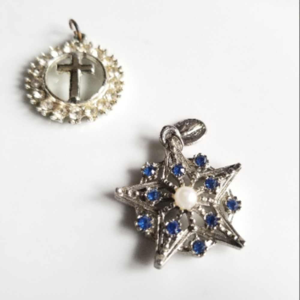 Buy One Get One! Vintage Religious Medallions / Pe